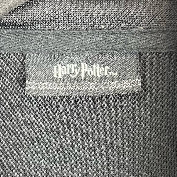 Harry Potter Men’s Gryffindor Graphic Full Zip Jacket Sweatshirt Black Gold S - Picture 4 of 6